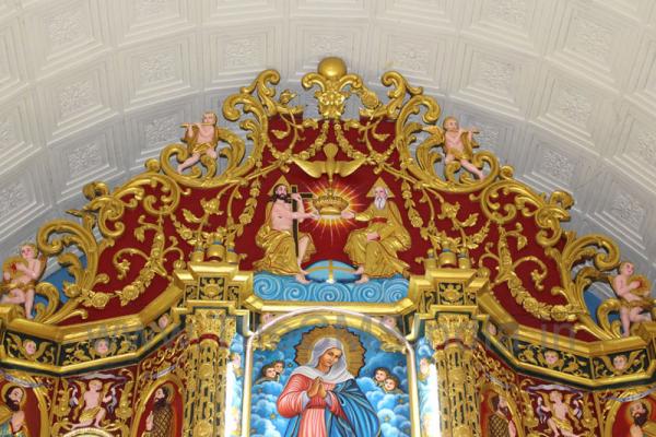 Altar of St. Mary's Forane Church Koratty